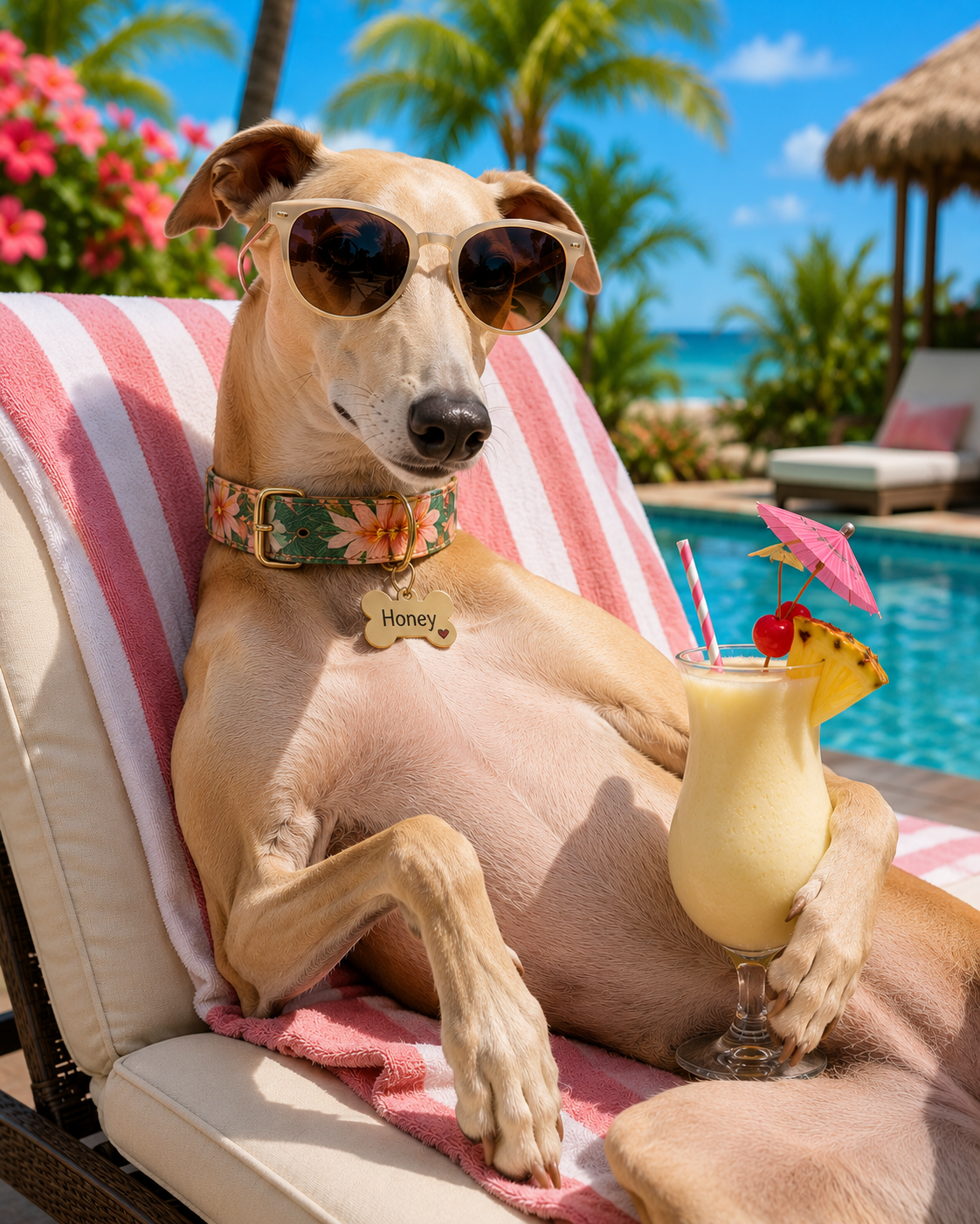 Summertime Vibes — AI video template preview