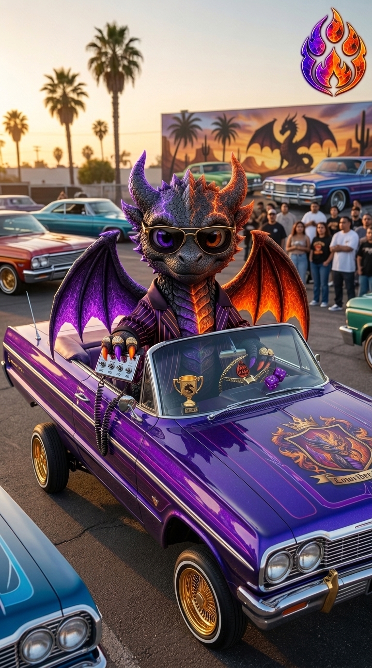 Low Rider Hop — AI video template preview