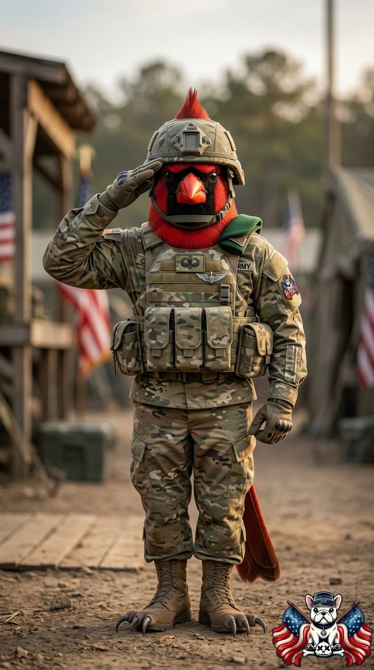 Chubbs Army: Soldier Transformation — AI video template preview
