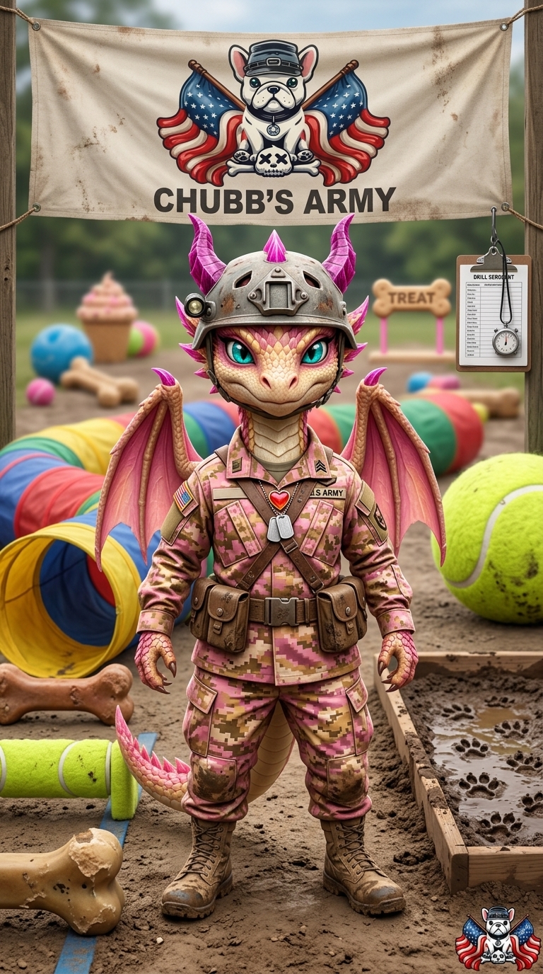 Chubbs Army: Boot Camp Obstacle Course — AI video template preview