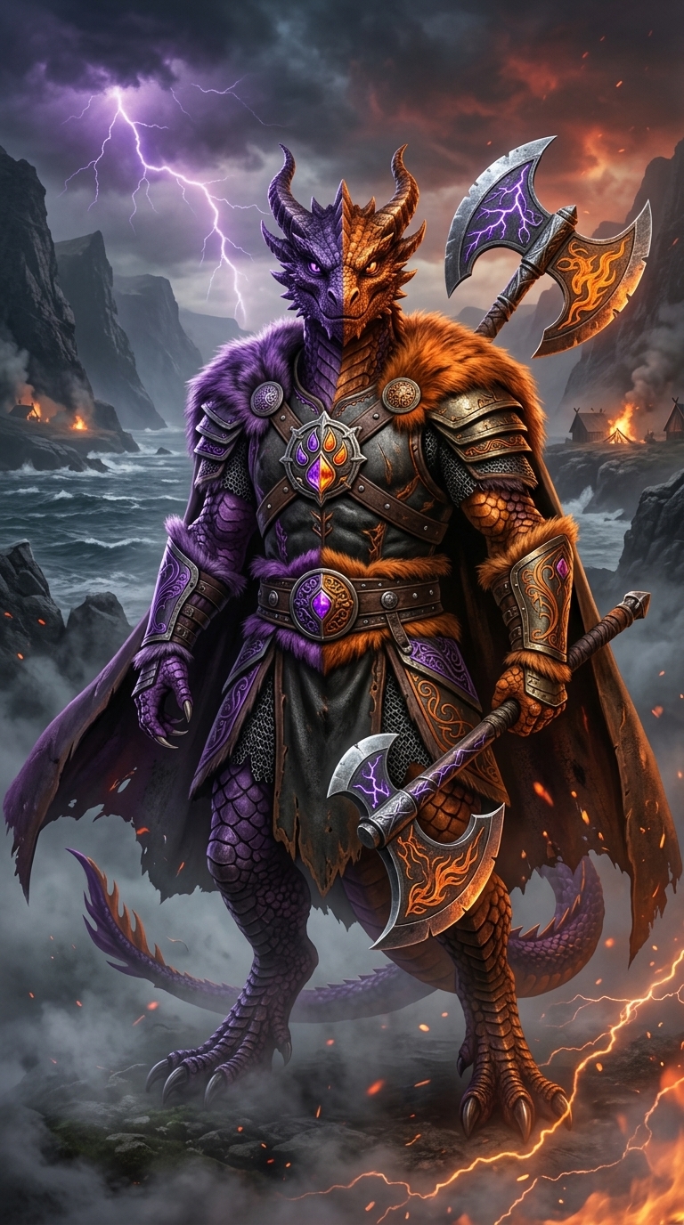 Viking Charge — AI video template preview