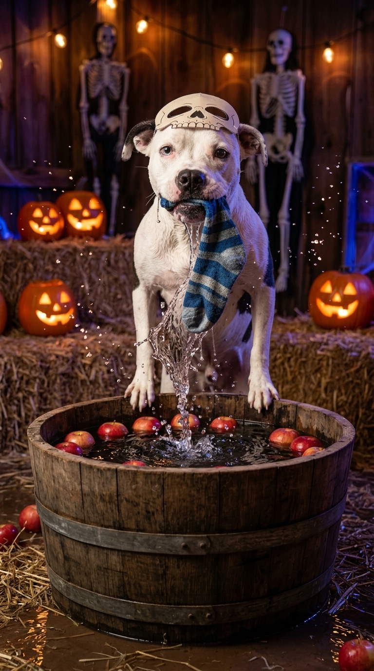 Bobbing for Apples — AI video template preview