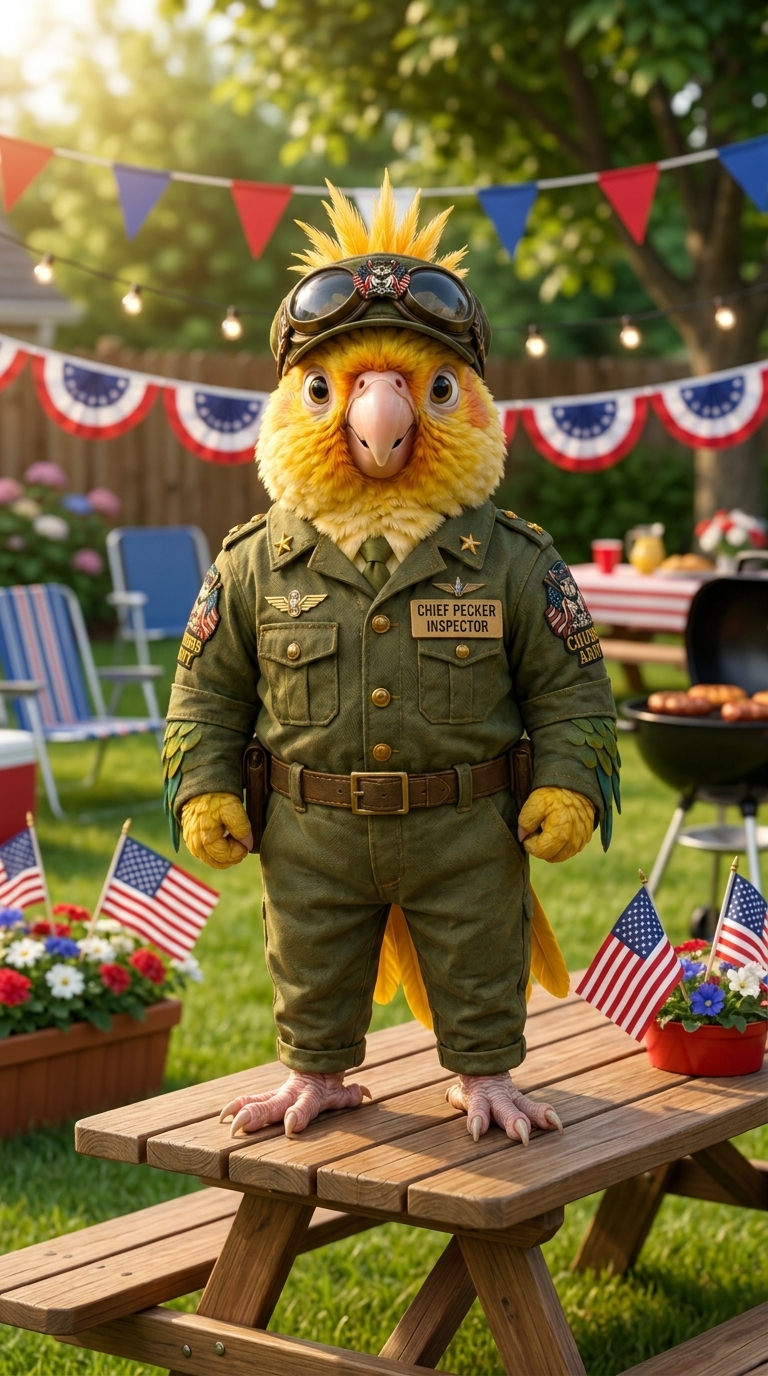 Proud to ba a American — AI video template preview