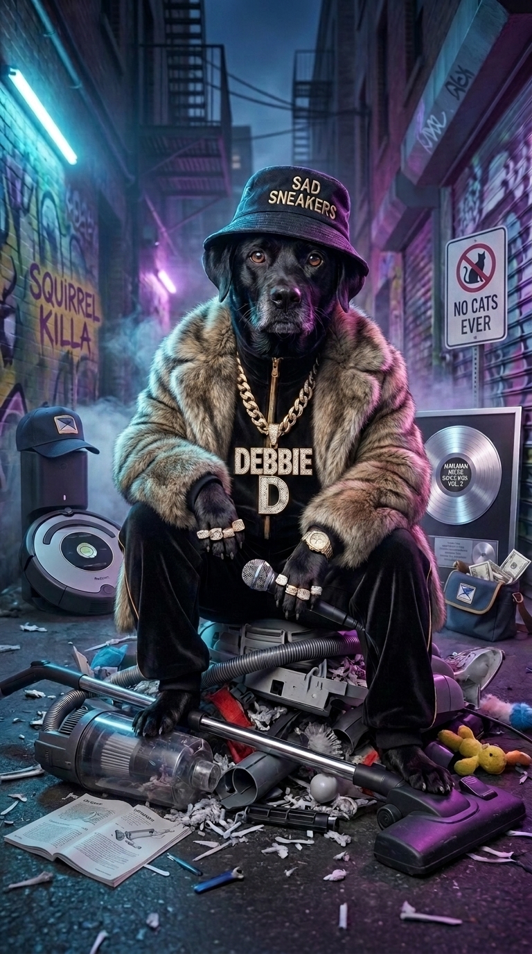 MY PET DROPS A DISS TRACK — AI video template preview