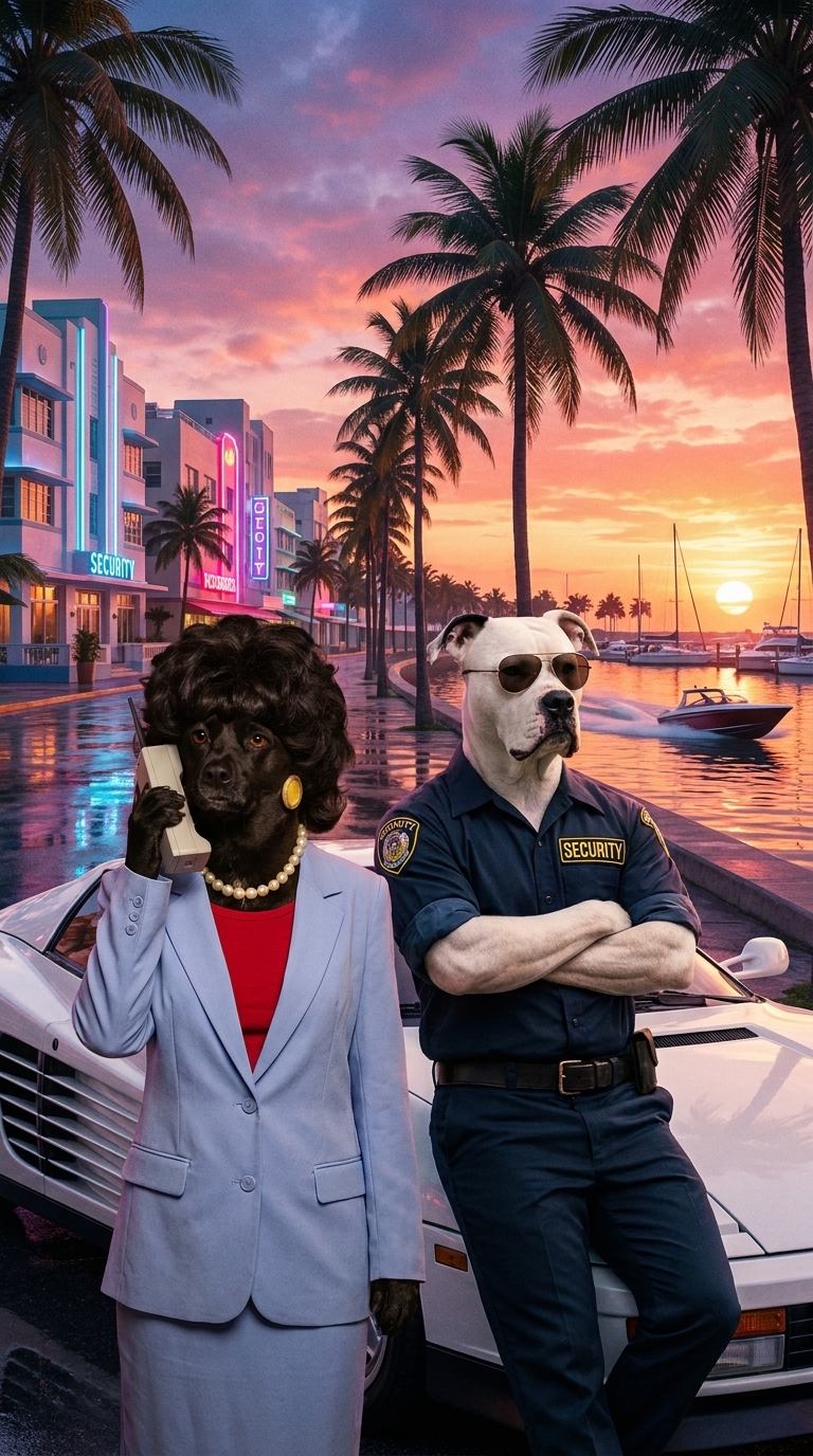 Miami Vice — AI video template preview