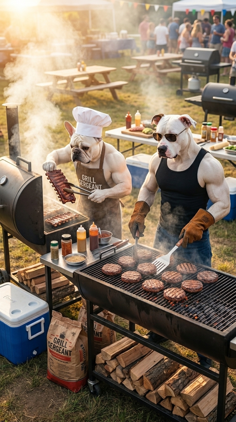 Summer BBQ Cookoff — AI video template preview