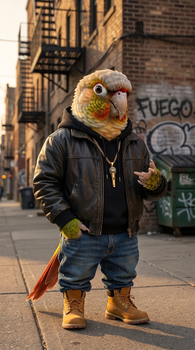 My Rap Origin Story — AI video template preview