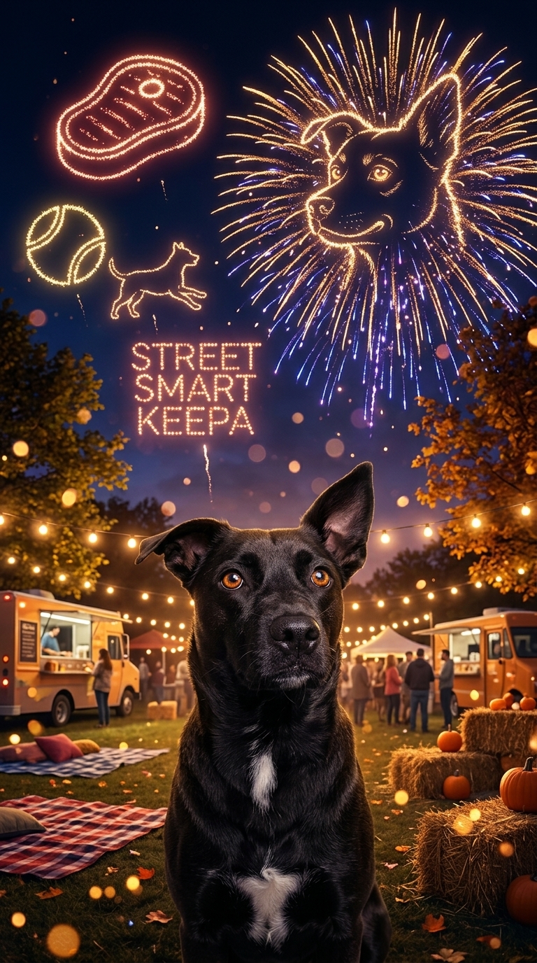 Labor Day Fireworks — AI video template preview